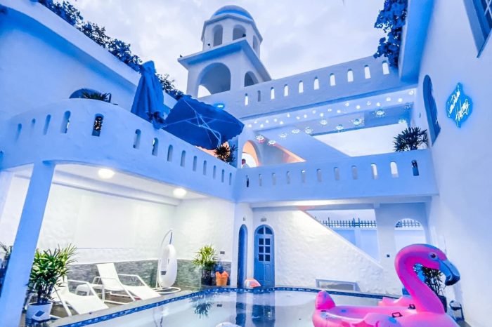 Santorini VILLA 5PN – Phong cách đại trung hải tại Tuần Châu
