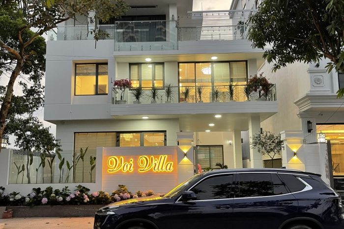 VILLA 7PN gần biển Sân vườn – Bể bơi tại Cái Dăm – Bãi Cháy