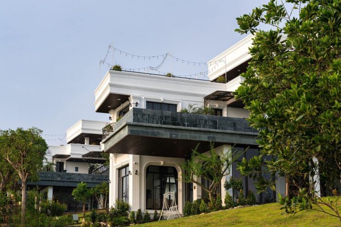 Villa 6PN Tuần Châu – Bể bơi vô cực, sân vườn rộng